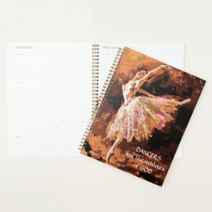 Planificateur de ballet avec art original