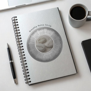 Planificateur de calendrier 2026 Citation Respirer