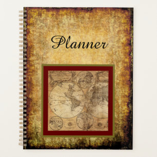 Planificateur de cartes vintage