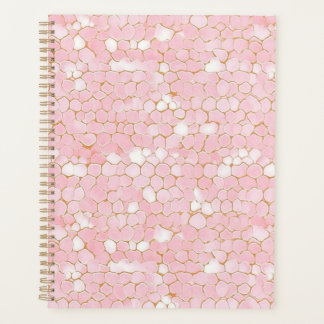 Planificateur de chiyogami Abstrait rose