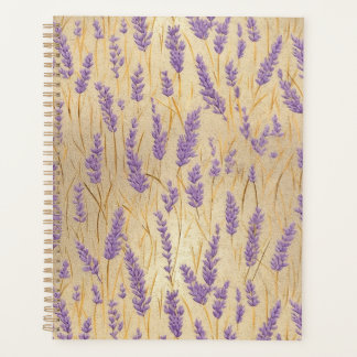 Planificateur de chiyogami de lavande violette