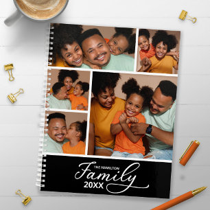 Planificateur de collage de photos de famille 2027