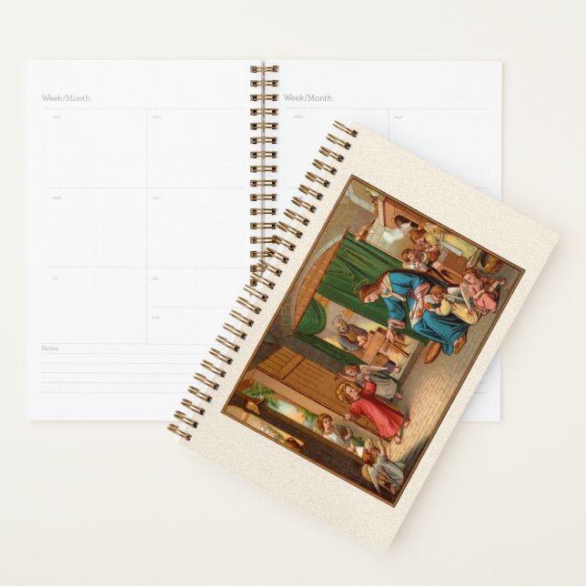 Planificateur de cuisine de la Sainte Famille (Devant avec enveloppe)
