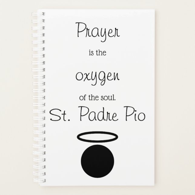 Planificateur de devis St. Padre Pio (Devant)