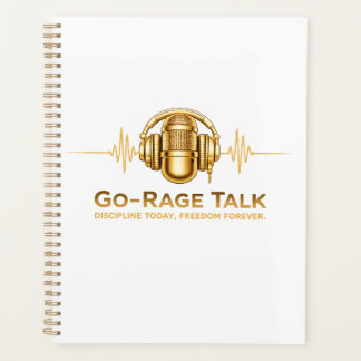 Planificateur de discipline Go-rage Talk