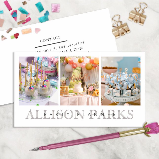 Planificateur de fête / Autre Carte de visite (Créateur téléchargé)