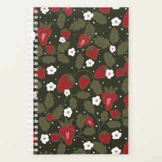 Planificateur de fraises | planificateur mignon