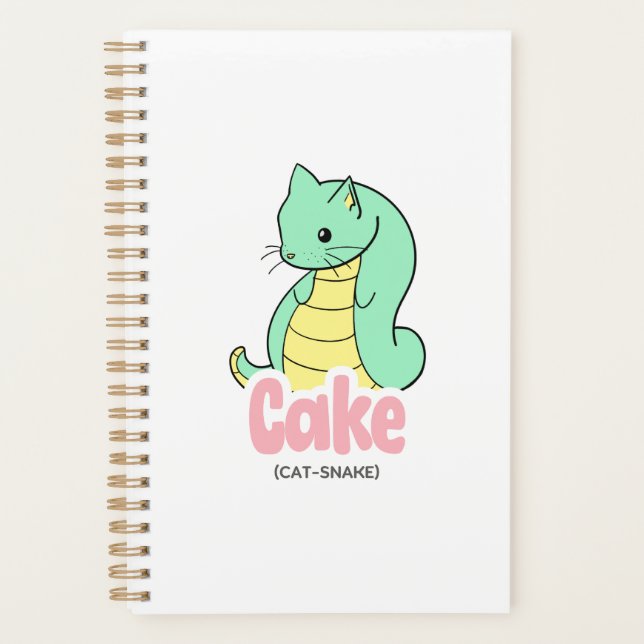 Planificateur de gâteaux (chat + serpent) (Devant)