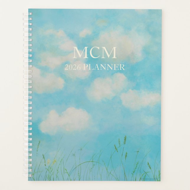 Planificateur de jour personnalisé 'Kansas Summer' (Devant)