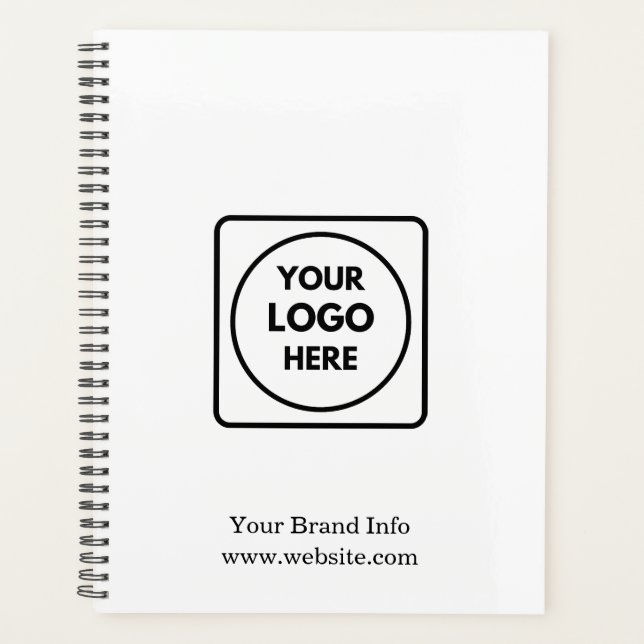 Planificateur de Logo d'Entreprise Personnalisé |  (Devant)