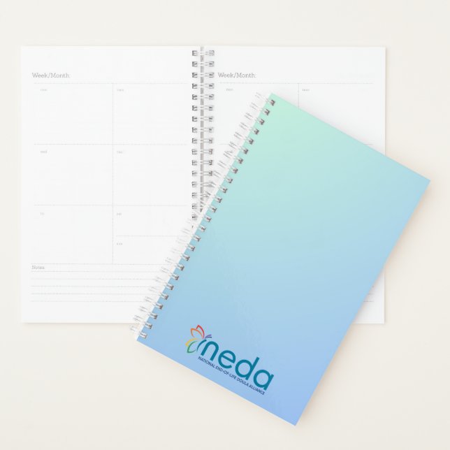 Planificateur de logos NEDA (Devant avec enveloppe)