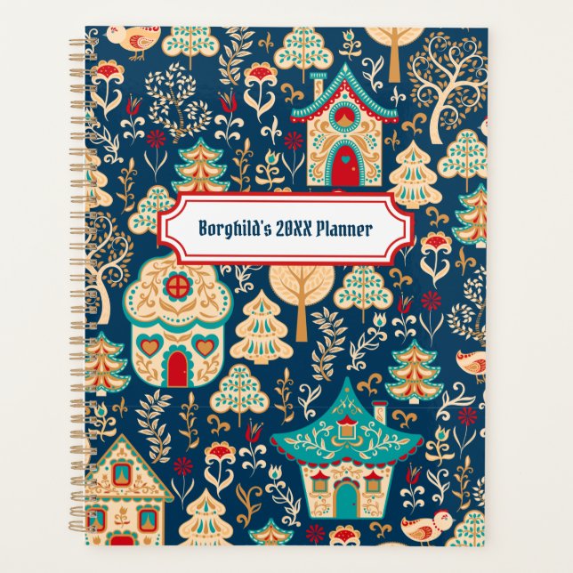 Planificateur de Maisons nordiques Whimsical (Devant)
