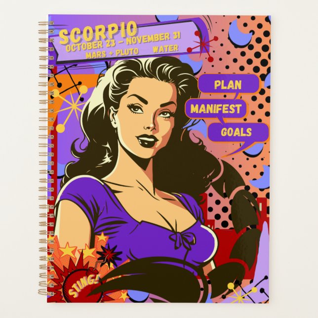 Planificateur de manifeste - Scorpio (Devant)