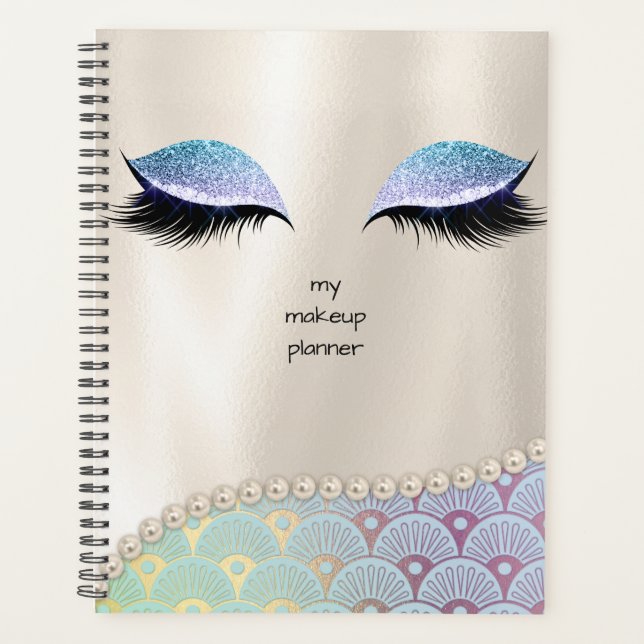 Planificateur de maquillage Eyelash Design Planner (Devant)