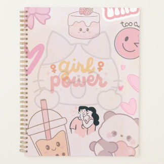 Planificateur de pouvoir pour filles mignonnes 