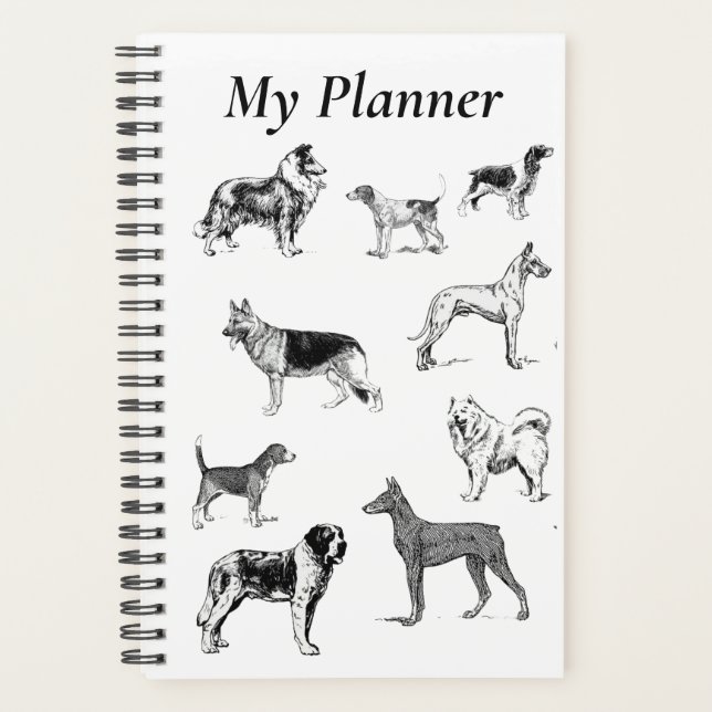 Planificateur de races de chiens (Devant)