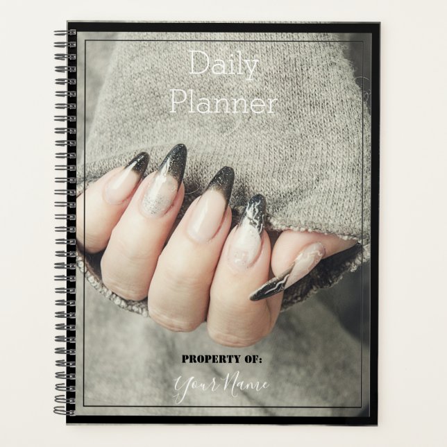 Planificateur de rendez-vous du salon de ongles -  (Devant)