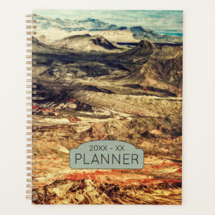 Planificateur de scène d'art paysager de montagne