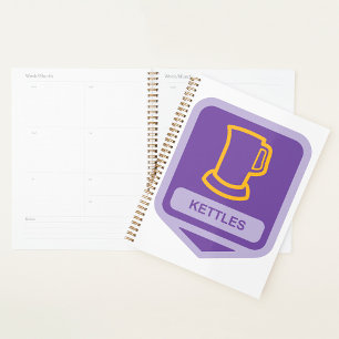 Planificateur de spirales d'icônes Kettle