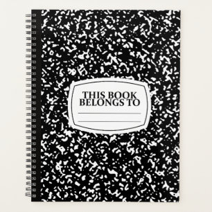 Planificateur de style de Carnet de composition cl