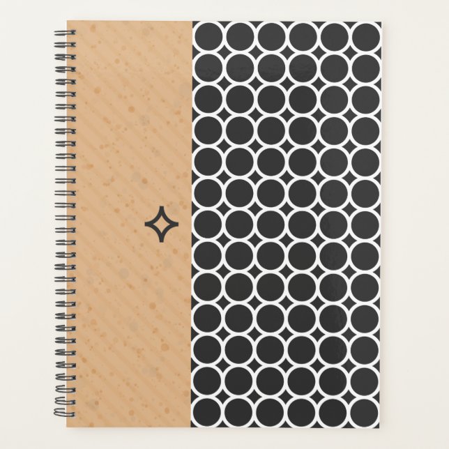 Planificateur de style géométrique moderne (Devant)