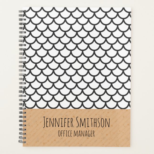 Planificateur de style géométrique moderne (Devant)