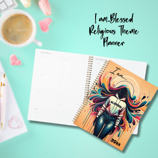 Planificateur de thème religieux bienheureux moder