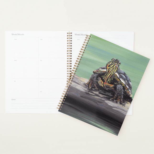 Planificateur de tortues (Devant avec enveloppe)