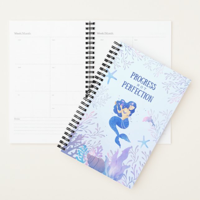 Planificateur de travail personnalisé tendance (Devant avec enveloppe)