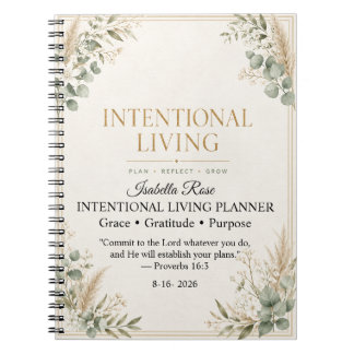 Planificateur de vie intentionnelle Journal