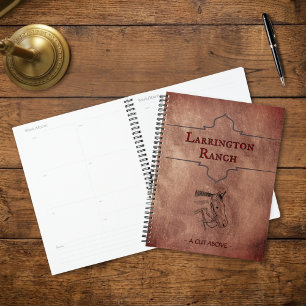 Planificateur d'entreprise de ranch équestre éléga