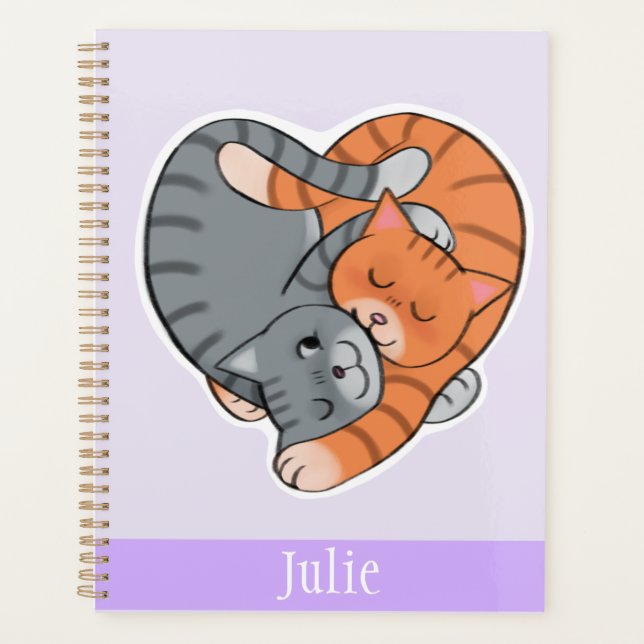 Planificateur des amateurs de chats Tabby (Devant)