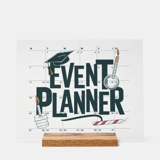 Planificateur d'événements - Parfait pour les prof (Recto)