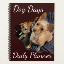 Planificateur d'idées Dog Days