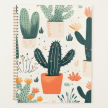 Planificateur d'impression Cactus