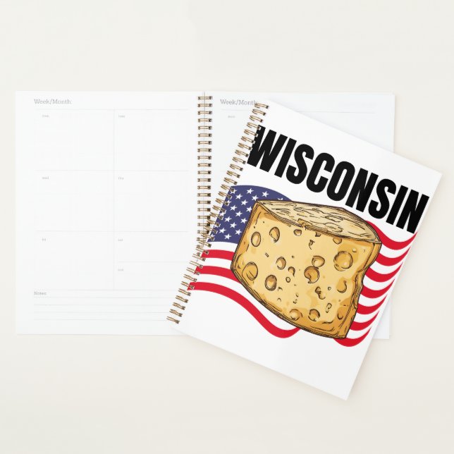 Planificateur du Wisconsin (Devant avec enveloppe)