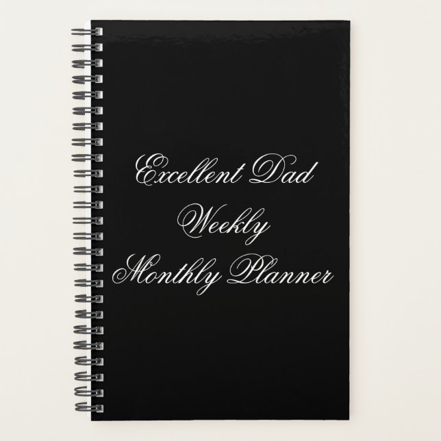 Planificateur en spirale de 5,5 po x 8,5 po hebdom (Devant)