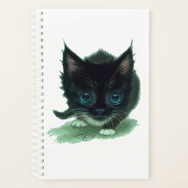 Planificateur en spirale de chat (Devant)