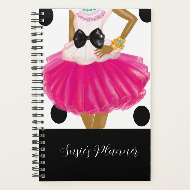 Planificateur FASHION GIRL 2023 | Planificateur qu (Devant)