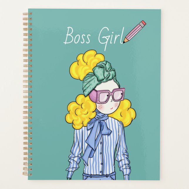 Planificateur fille chef (Devant)