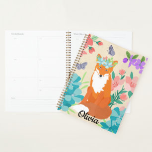 Planificateur Floral Fox