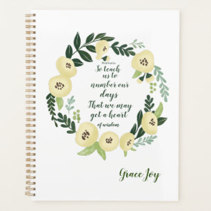 Planificateur Floral Moderne