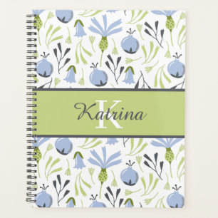 Planificateur Floral Monogrammé