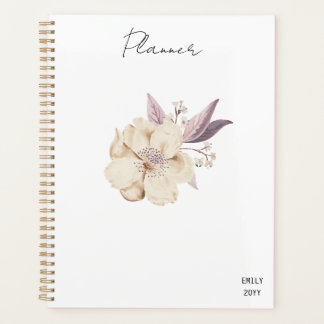 Planificateur floral simple