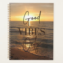 Planificateur Good Vibes uniquement