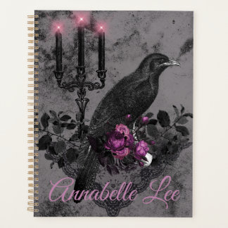 Planificateur gothique Corbeau romantique 2