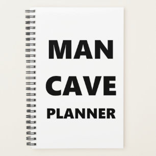 Planificateur Homme Grotte Planner noir Police Bla