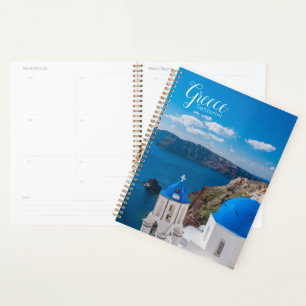 Planificateur journalier hebdomadaire de Santorin
