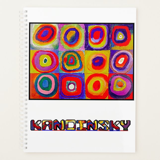 Planificateur Kandinsky Circles (Devant)