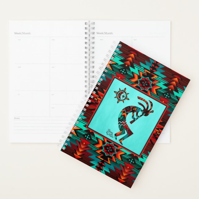 Planificateur Kokopelli Sud-Ouest (Devant avec enveloppe)